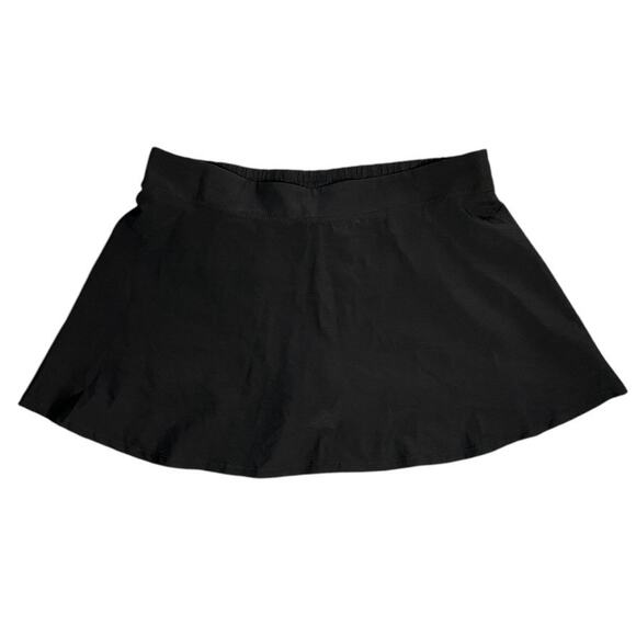 Olivia sport black tennis skort activewear pickleball golf neutral Gorpcore - Picture 1 of 4